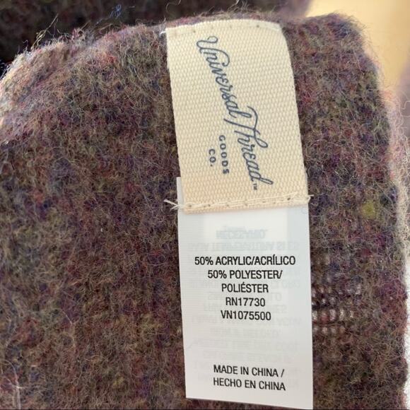 Universal Thread Oblong Brushed Blanket Scarf O/S - Picture 5 of 6